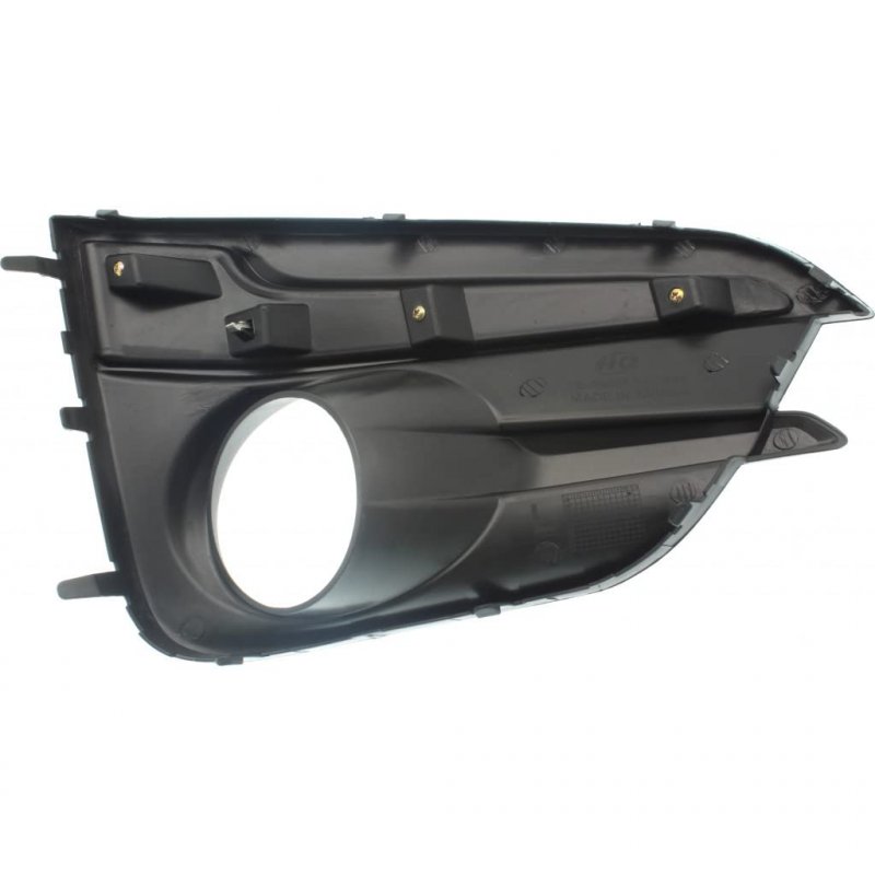 Subaru Impreza 2017 2018 2019 Fog Light Bezel Driver Side Front W Chrome Molding Polypropylene Abs Plastic Replacement For