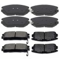 Ceramic Brakes Pads Ocpty Quick Stop Front Rear Brake Pad Fit For 2010-2017 Chevrolet Equinox Gmc Terrain