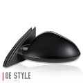 Auto Dynasty Gm1320434 Factory Style Driver Left Side Mirror Manual Folding Power Adjust Heated Glass Compatible With Buick