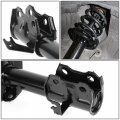 Pair Of Factory Style Front Coil Spring Shock Strut Mount Assembly Compatible With Honda Cr-v 2007-2011 Left And Right Matte