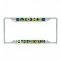 Texas A M University Commerce Tamuc Lions Metal License Plate Frame For Front Or Back Of Car Officially Licensed Mascot 