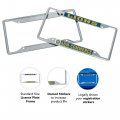 Texas A M University Commerce Tamuc Lions Metal License Plate Frame For Front Or Back Of Car Officially Licensed Mascot