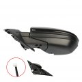 Ocpty Black Driver Side View Mirror Smooth With Power Adjustment Manual Folding Compatible For 2016-2018 Honda Civic