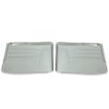 Front Rear Floor Pan For 1955-1957 Chevrolet Chevy All Models Steel Silvery Cab 4pcs