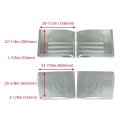 Front Rear Floor Pan For 1955-1957 Chevrolet Chevy All Models Steel Silvery Cab 4pcs