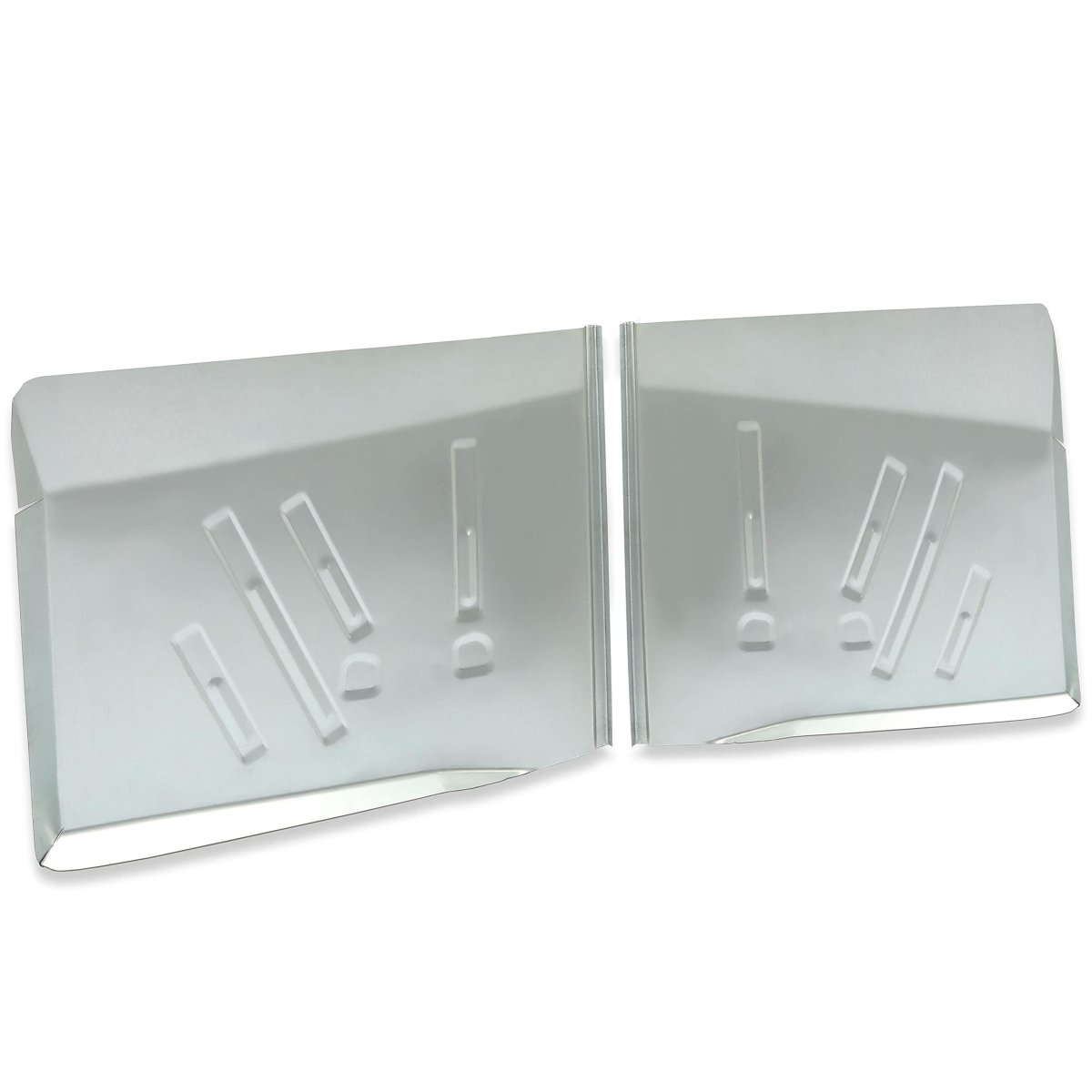 Front Rear Floor Pan For 1955-1957 Chevrolet Chevy All Models Steel Silvery Cab 4pcs
