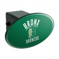 Bronx Community College Broncos Logo Oval Tow Hitch Cover Trailer Plug Insert 2