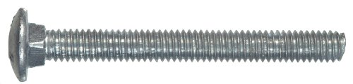Hot Dipped Galvanized Carbon Steel Carriage Bolts 3 8-16 X 4 In Grade 2 Alloy 40 Piece Set Round Head Partially Threaded Rust