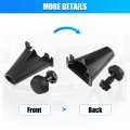 Uxcell 2 Set Car Hood Rubber Bumper Stops Cushion Stoppers Black For Ford Escape C-max 2003-2019
