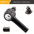 Ocpty New 2-piece Fit For 1996-2004 Pathfinder Frontier Infiniti J30 M45 Armada-2 Front Outer Tie Rod Ends