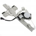 Ocpty Rear Left Side Power Window Regulator Fit For 2006 2007 2008 2009 2010 Hummer H3 W Motor 741-202
