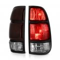 Oe-style Smoke Red Lens Led Tail Light Housing Lamp Assembly Replacement Pair For 2000-2006 Toyota Tundra Regular Access Cab 