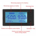 Battery Monitor Drok Amp Volt Power Watt Meter Dc 0-300v 200a Stn Lcd Display Panel Current Voltage Energy Capacity Ammeter