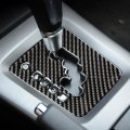 Teamwill Carbon Fiber Gear Shift Panel Cover Trim Fit For Subaru Forester 2008-2012 