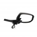 Passenger Side View Mirror For 2010-2014 Honda Insight Lx Model Black Smooth Power Manual Folding Abs