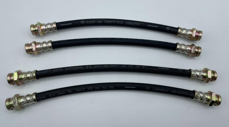 Datsun 240z Set Of Front And Rear Brake Hoses