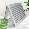 Bimiti 20 X 12 Inch Door Vent Two Sidedilation Cover Air Aluminum Exterior Louver Grille Overflow Ventilation Grill Wall Vent 