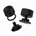 3mirrors Welding Hood Pipeliner Helmet Fasteners Black Headgear Replacement Parts Accessories Screws Flip Aluminum Anodized W 