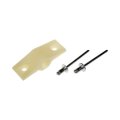 Head Rest Support Repair Set For Bmw 740i 1997 1998 1999 Plastic Rivet Attachment Replacement 52108158582 Black Standard Style 