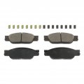 Front Brake Pad Set For Jaguar S-type 2003 2004 2005 Non Asbestos Organic 2 Wheel Pro Line Series C2c15990 