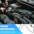 X Autohaux Radiator Coolant Hose Ford B-max For Fiesta Vi Hatchback Overflow Replace No 8v218c012ag 8v218c012ae