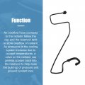 X Autohaux Radiator Coolant Hose Ford B-max For Fiesta Vi Hatchback Overflow Replace No 8v218c012ag 8v218c012ae