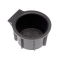Cup Holder Insert Ford F 150 2009 2010 2011 2012 2013 2014 Black Rubber Adhesive Replacement For 9l3z1513562cb Standard Style