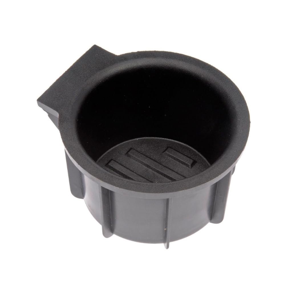 Cup Holder Insert Ford F 150 2009 2010 2011 2012 2013 2014 Black Rubber Adhesive Replacement For 9l3z1513562cb Standard Style