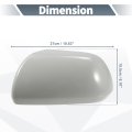 Car Rear View Left Driver Side Mirror Cover Cap Replacement Gray For Toyota Highlander 2009-2014 Guard Covers Exterior