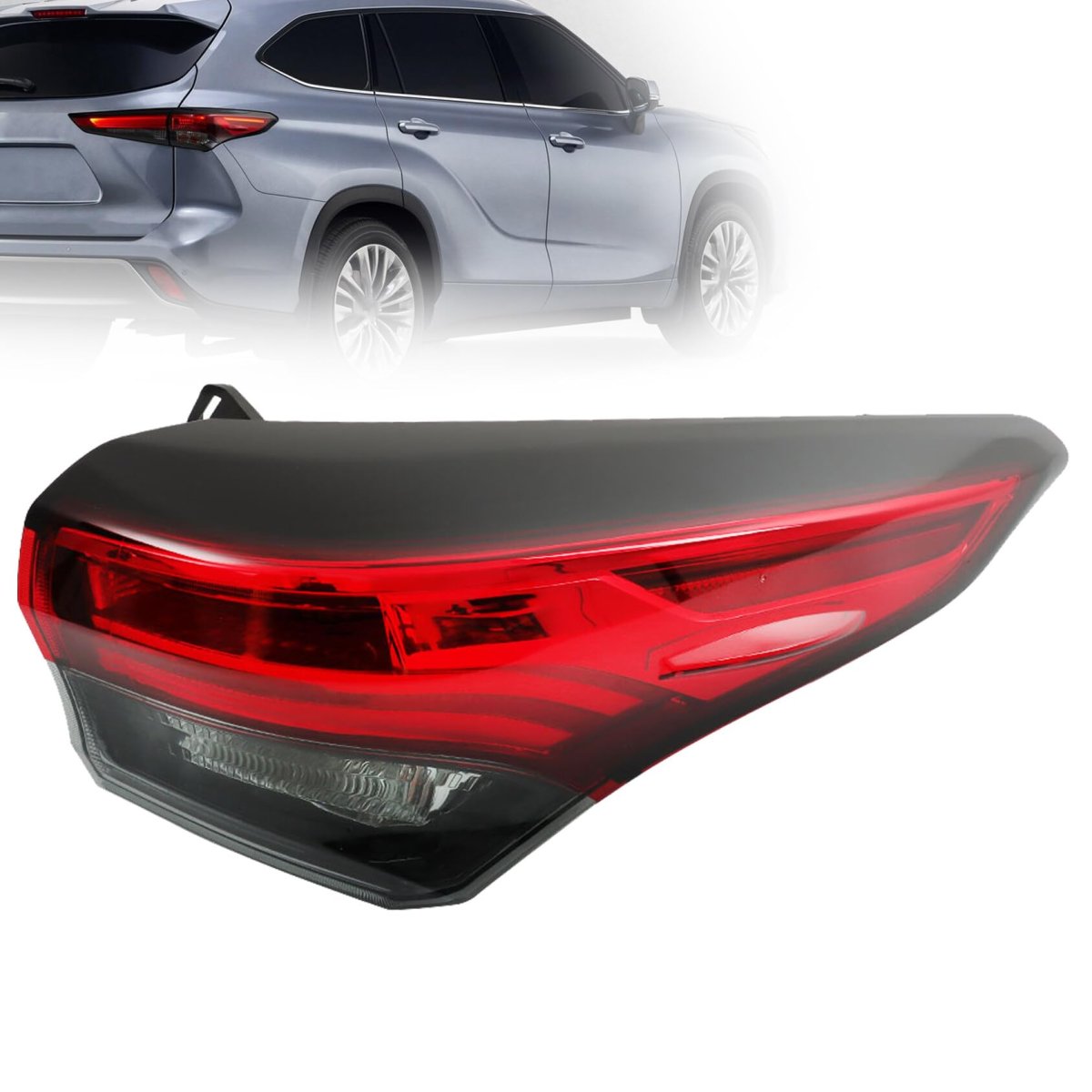Brake Lamp Tail Light Replacement For 2020 2021 2022 Highlander Rear Taillight Right Outer Side 815500e230