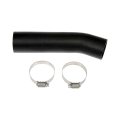 Fuel Filler Neck Hose Ford F-250 1997 1998 1999 2000 Rubber Black 1 9 Inside Diameter 0 17 In Wall Thickness Replacement For