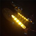 Httmt Turn Signals Running Light Mirror Compatible With Kawasak Ninja All Year Model Oval Shape