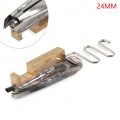 Liru 24mm-mh High Turning Sewing Machine Curve Edge Binder Folder Top Bottom Double Fold Dayu140 335  12140 For 2 Needles