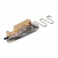 Liru 24mm-mh High Turning Sewing Machine Curve Edge Binder Folder Top Bottom Double Fold Dayu140 335  12140 For 2 Needles