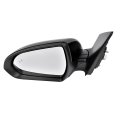 Power Door View Mirror Replacement For Hyundai Elantra 2017 2020 Driver Left Side Heated Part Number 87610f3020 Hy1320226 Black