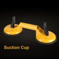 Double Suction Cup Heavy Duty Aluminum Alloy Glass With Handle Dent Puller For Lifting Moving Mirror Max 165lb