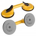 Double Suction Cup Heavy Duty Aluminum Alloy Glass With Handle Dent Puller For Lifting Moving Mirror Max 165lb