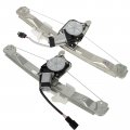 Ocpty Rear Left Side Power Window Regulator Fit For 2005 2006 2007 2008 2009 2010 Pontiac G6 W Motor 748-522