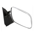 Door Mirror Passenger Side For Gmc K2500 1998 Steel Chrome Manual Folding Non Heated Adjust Below Eyeline Type Gm1321103 