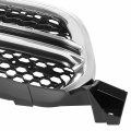 Ch1200357 Factory Style Front Cross Grill Grille Assembly With Black Honeycomb Mesh Insert And Shell Compatible Dodge Durango