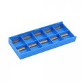 10 Pack Mgmn200-g Carbide Inserts 2mm Width For Mgehr Mgivr Lathe Grooving Cut-off Tool 