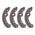 Wflnhb Go Kart Golf Cart Brake Shoe Set Rear Replacement For 27943g01 70795g01 Ezgo Medalist Txt Rxv Gas Workhorse Yamaha