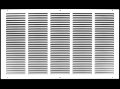 25 W X 12 H Steel Return Air Grilles Sidall And Ceiling Hvac Duct Cover Ite Outer Dimensions 26 75 W 13 H 