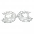 Brake Dust Shield Rear 2 Piece Set Mechanics Choice For 2003-2004 Mercedes-benz Clk55 Amg