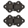 Oil Rubbed Bronze Butterfly Hinge Pack Of 2 Cabinet Cupboard Door Box Furniture Hardware Ua-264-hob 