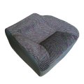 Antuko Seat Cover Front Bottom Top Cloth Gray Replacement For 1998 1999 2000 2001 2002 Ram 1500 2500 3500