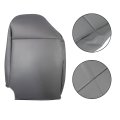 Antuko Seat Cover Front Bottom Top Cloth Gray Replacement For 1998 1999 2000 2001 2002 Ram 1500 2500 3500