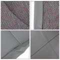 Antuko Seat Cover Front Bottom Top Cloth Gray Replacement For 1998 1999 2000 2001 2002 Ram 1500 2500 3500