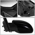 Ch1320406 Factory Style Driver Left Side Mirror Manual Folding Power Adjust Compatible With Dodge Dart 16 Paint To Match