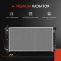 A-premium Engine Coolant Radiator Assembly With Transmission Oil Cooler Compatible Chevrolet Malibu 2004 2005 2006 2007 2008 2